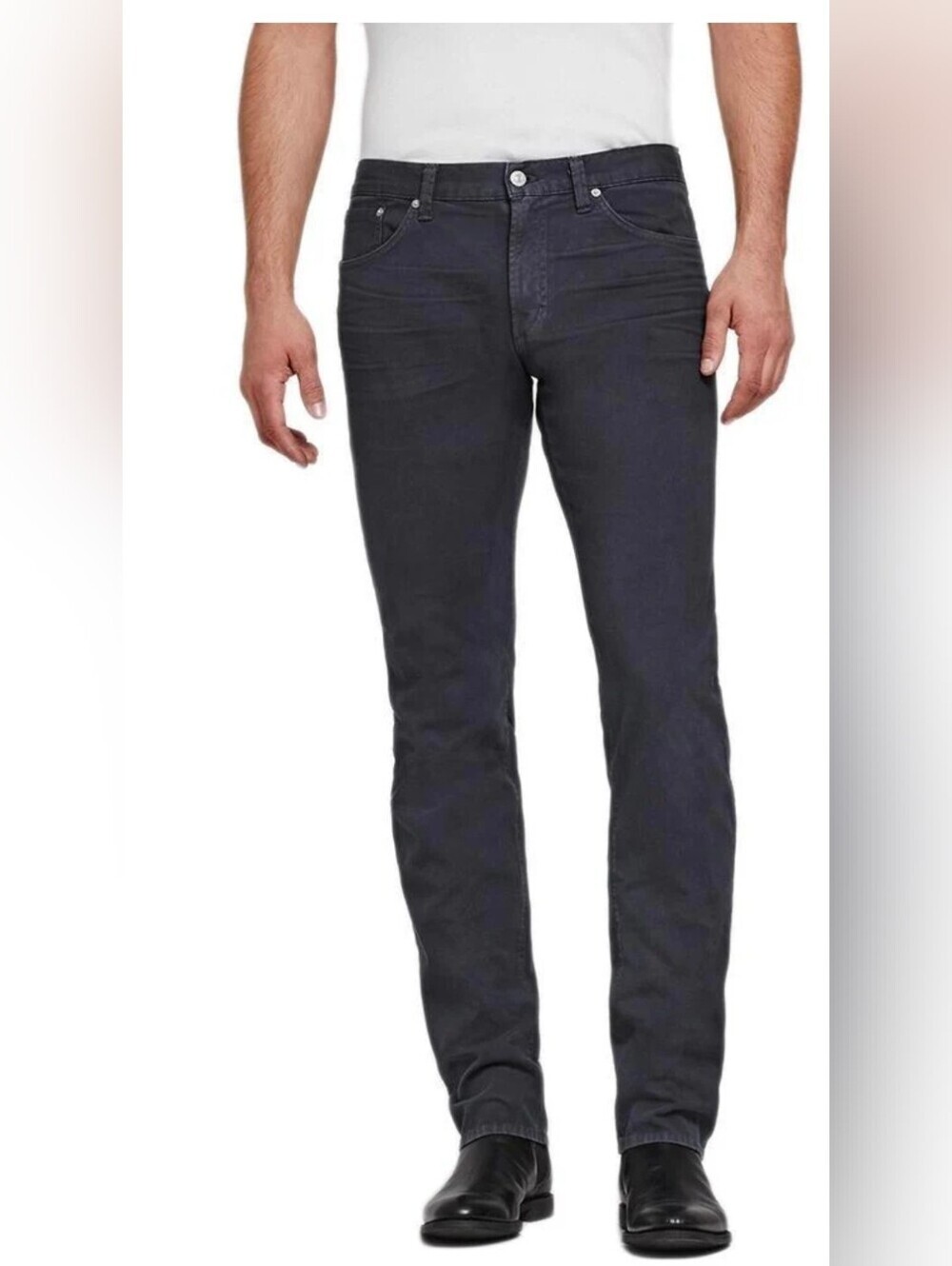 CITIZENS OF HUMANITY MEN'S CORE SLIM STRAIGHT JEANS in Black SIZE 38X34